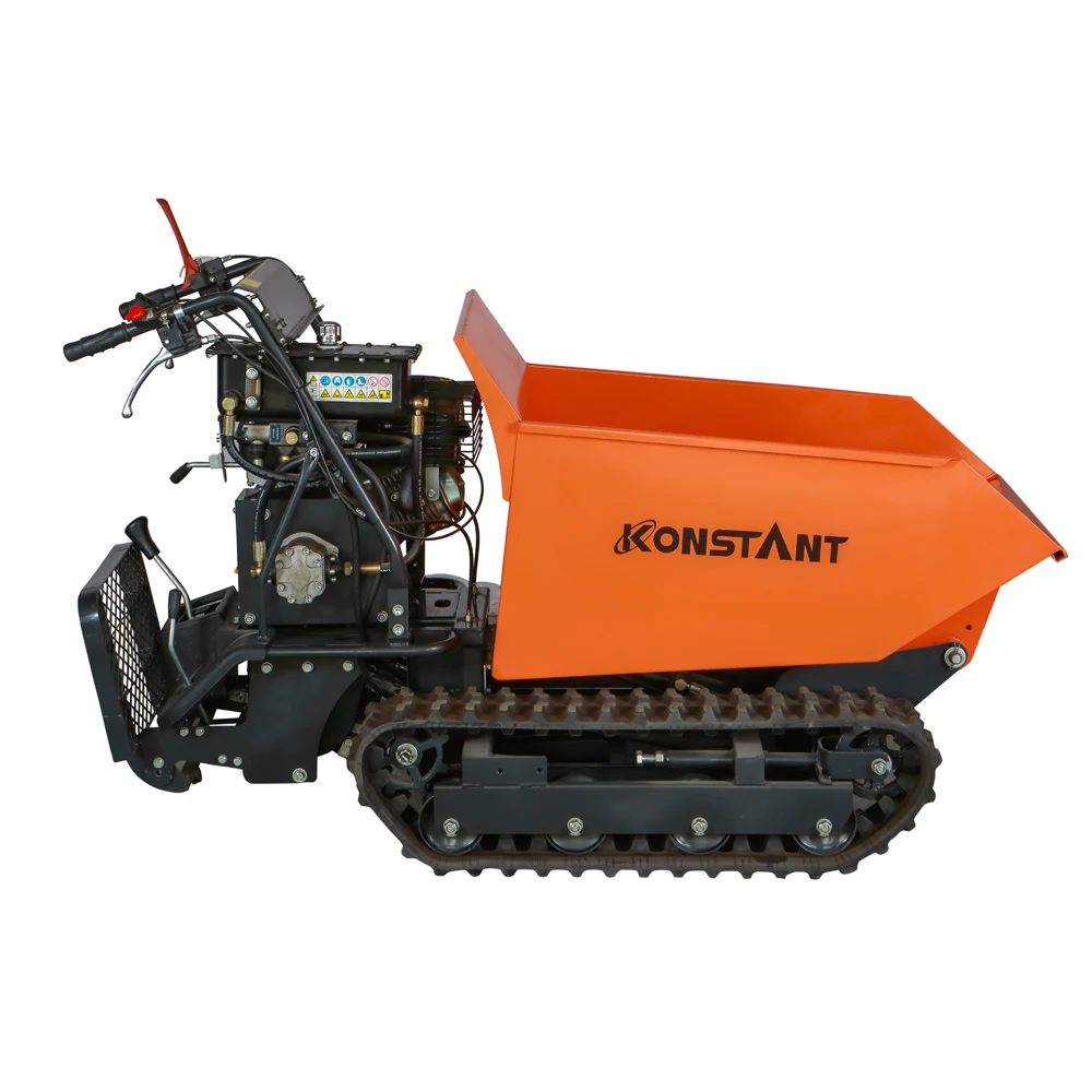 Гидростатический Гусеничный мини-самосвал 9hp