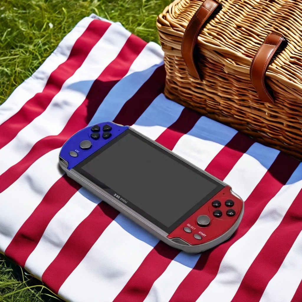 Upgrade Retro 12 Emulators Handheld Game Player Console X40 Consola 7inch Large Screen X12PLUS Support for GBC MD Game Formats