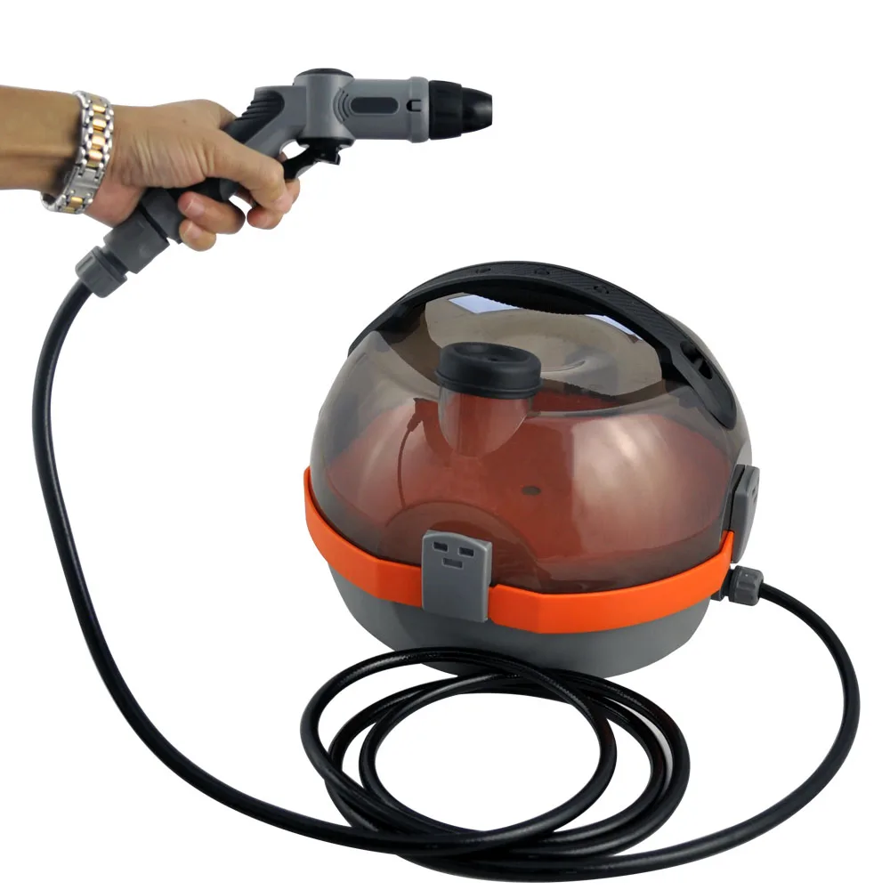Portable Mini Pressure Outdoor Cleaner with 5L tank Integrated Water Filter Portable Pressure Washer for Garden and Pet Cleaning