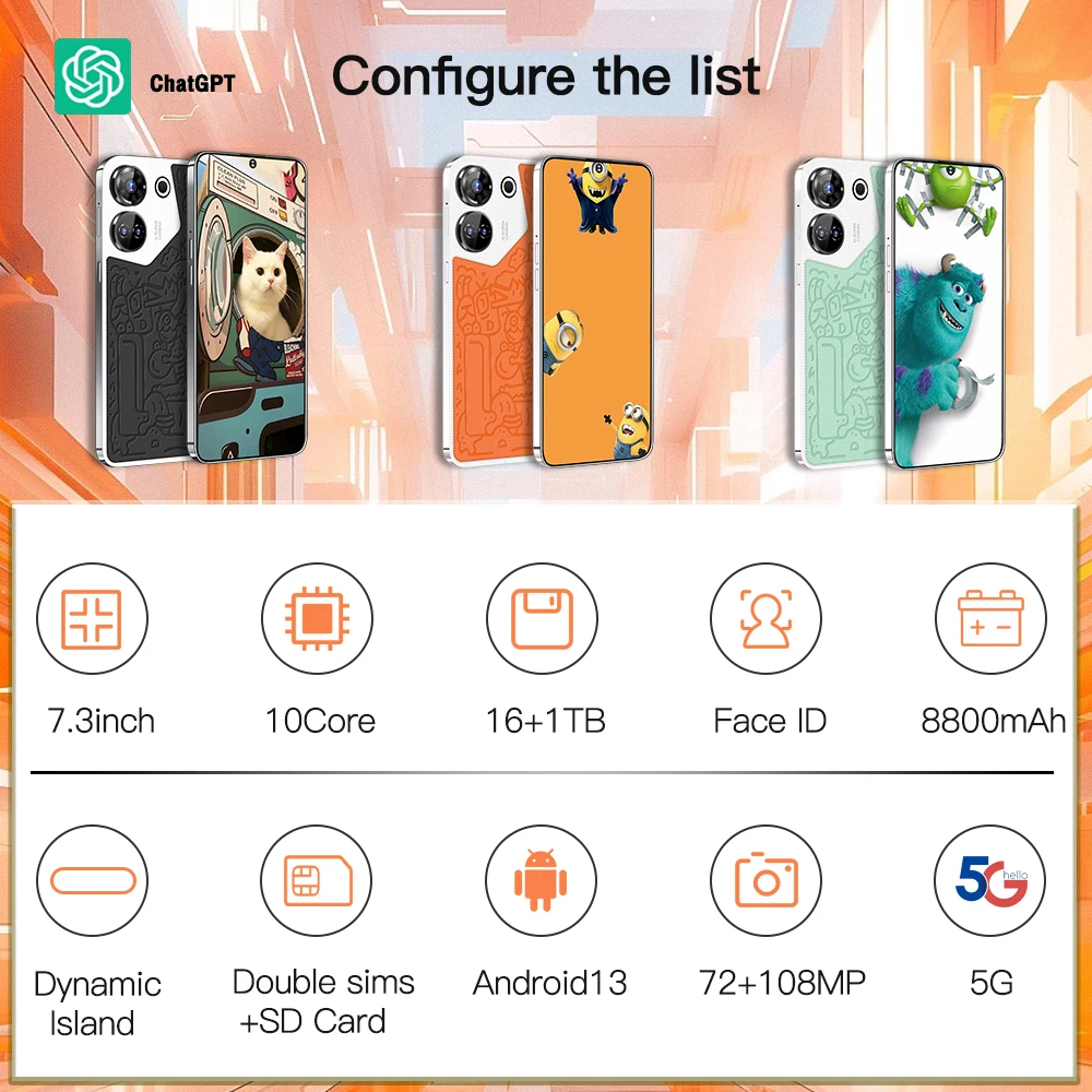 Tecno Comon 20 Face Recognition Genuine Phone 2 Sim Card Global Version Unlocked Mobile Phones