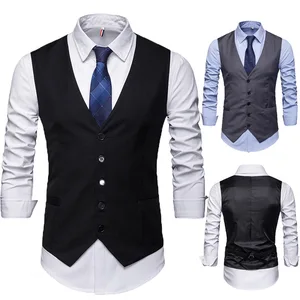 Factory Specialized in Men's Waistcoat Vest High Quality Classic Plaid Shawl Collar Custom Double Breasted Wool Suit Vest