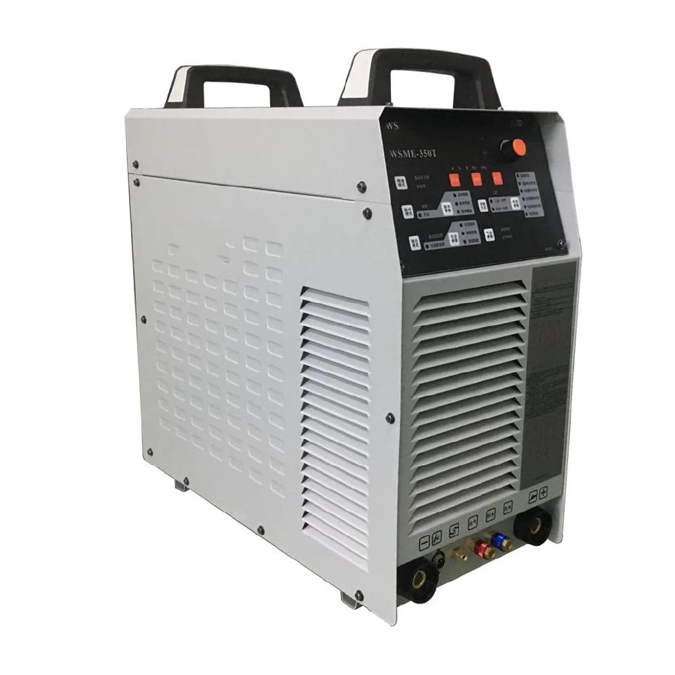 Industrial Double Pulse TIG Stick 350A AC/DC Inverter Welder for Cast Iron Stainless Steel Aluminum Welding Machine
