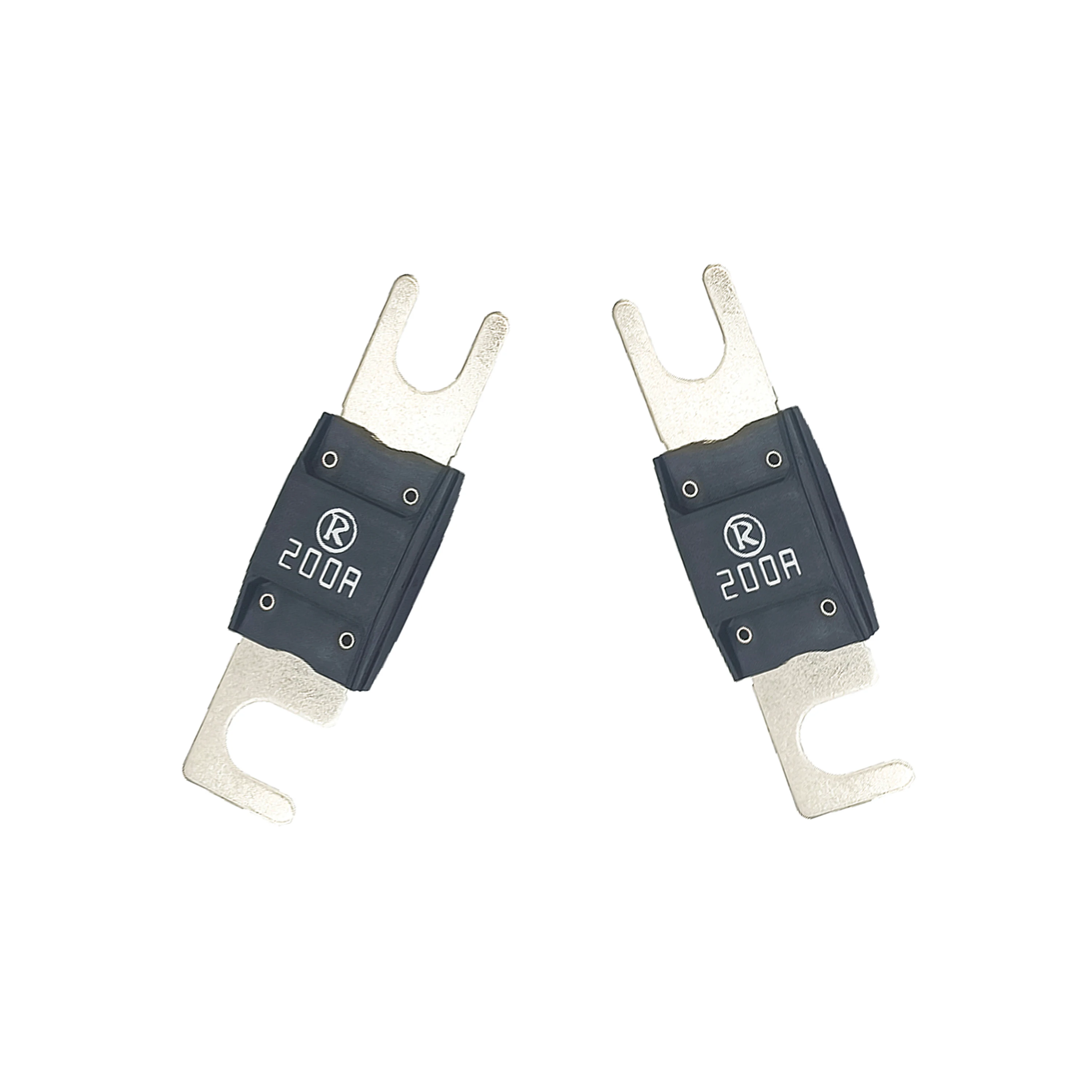 80VDC Automotive Bolt Type Fuse, Wide Voltage Wind Turbine Generator Fuse, Plastic Shell Bracket 30-500A