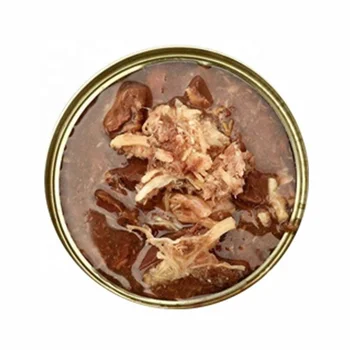 Red Meat Jelly Flavor Cat Wet Canned Food For Cat Pet Food Price