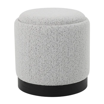 Customized Storage Ottoman Stool for Living Room Modern Inside Furniture New Design Velvet Fabric Ottoman