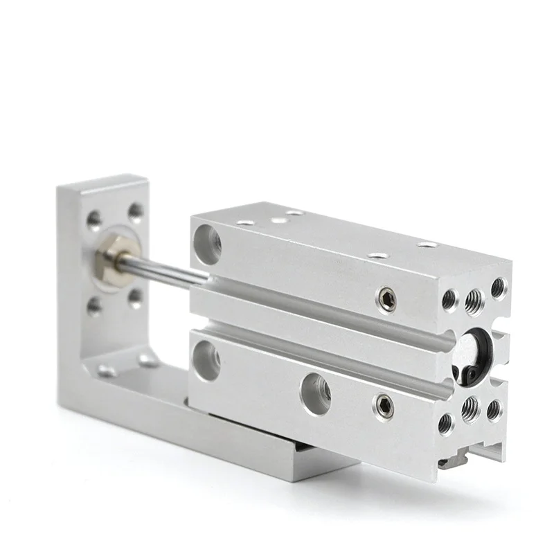 SMC Type MXH Compact Slide Series Bore Size 6 10 16 20mm Stroke 5 10 15 20 25 30 40 50 60mm Pneumatic Slider Air Cylinder