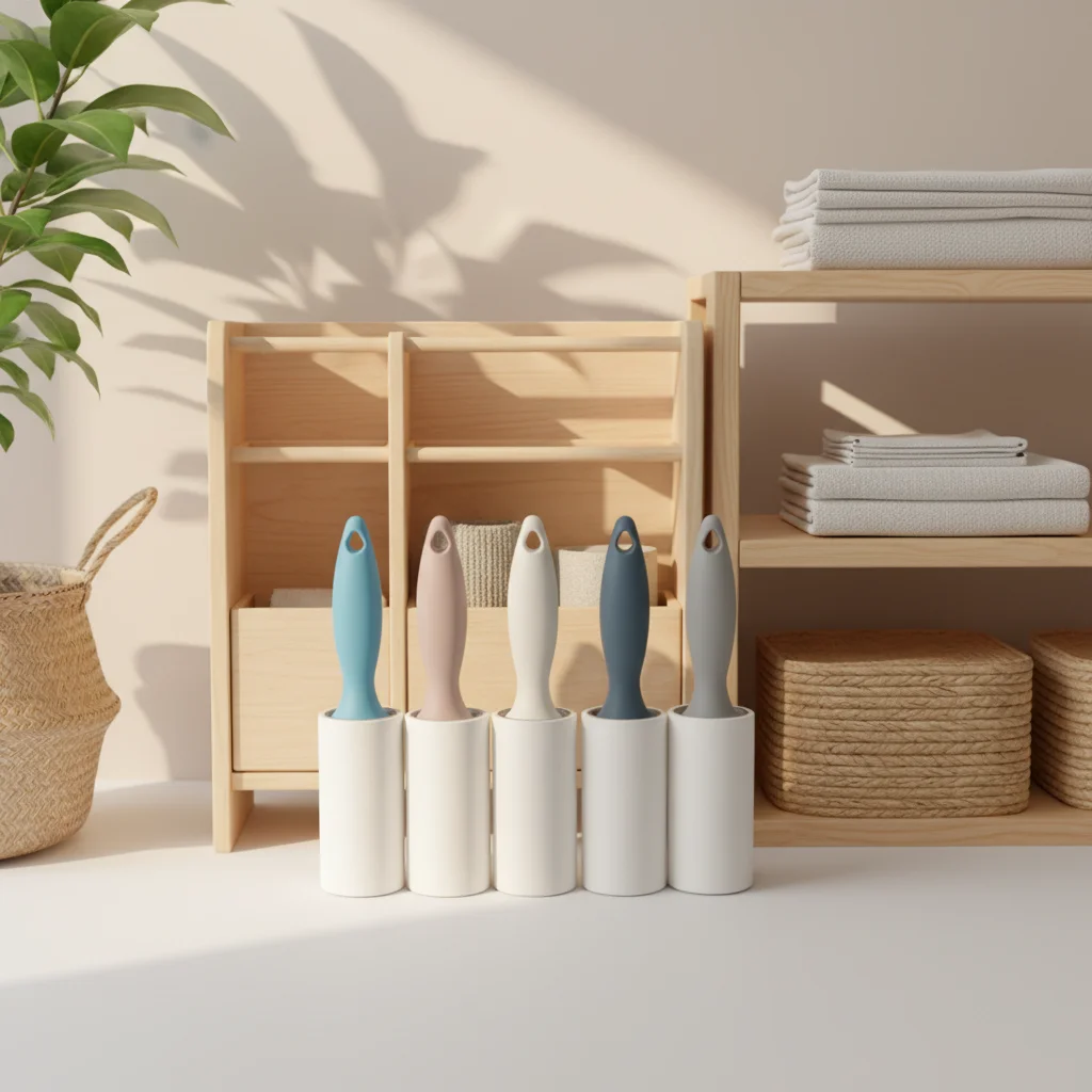 Manueller Papier-Flusenroller mit individuellem Logo für Hundehaare, Kleidung, Sofa und Teppichreinigung – umweltfreundliches, niedliches Design