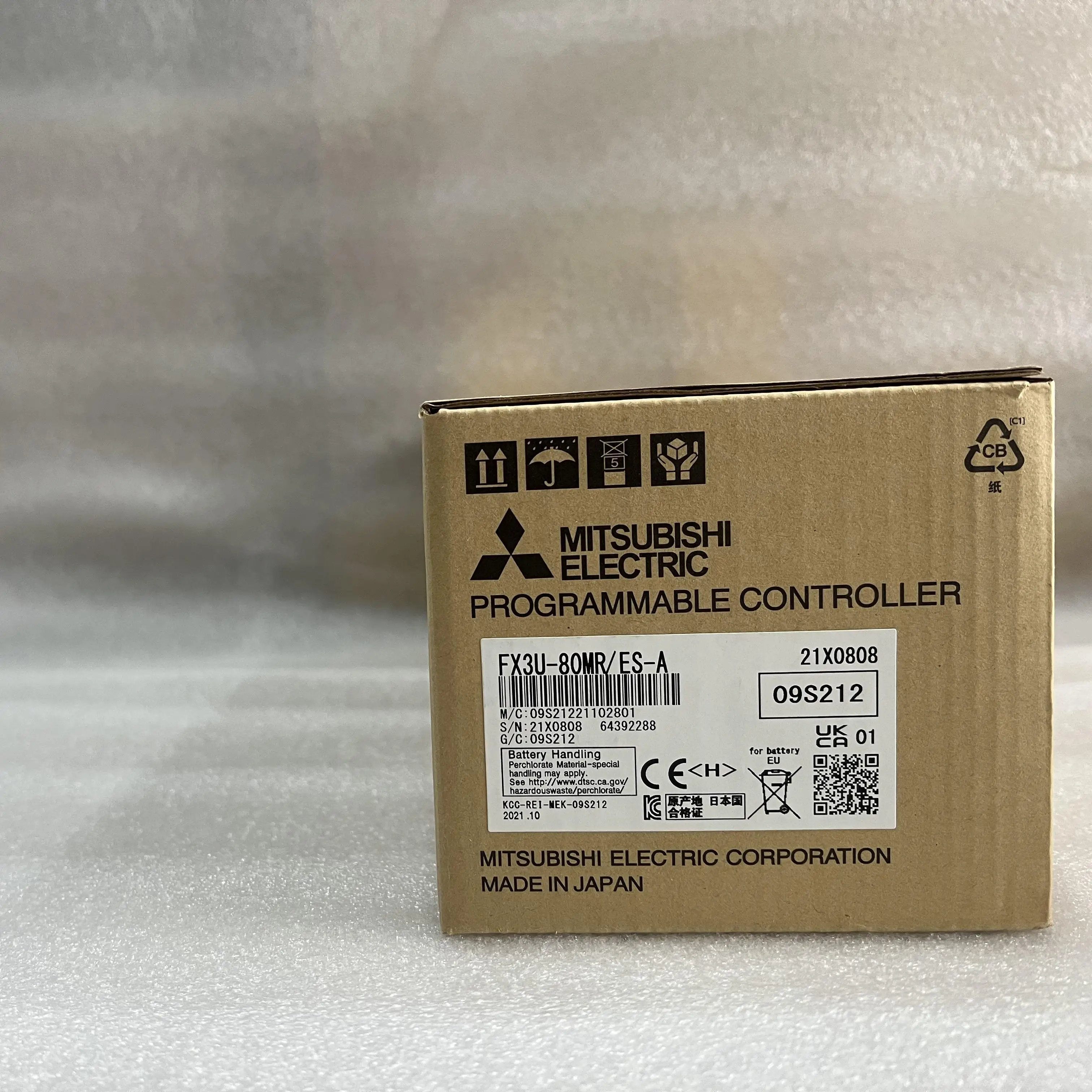 Mitsubishi Programmable Controller FX3U-80MR/ES-A