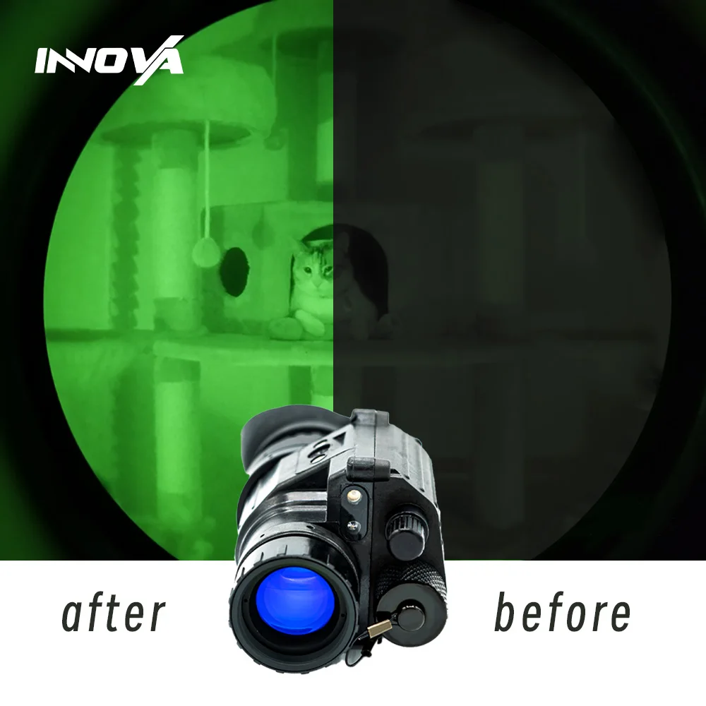 Customized Binocular Night Vision Fom 2000 Gen 2+ Nighttime Imaging