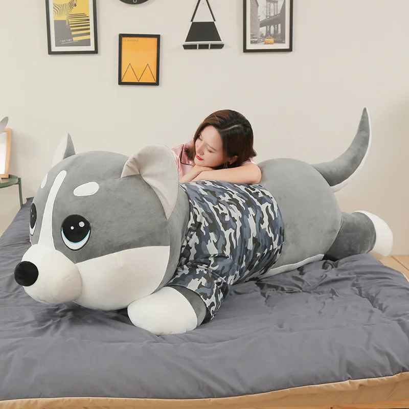 High Quality Giant Stuff Animals Plushie Stuffed Large Size Huskies ...