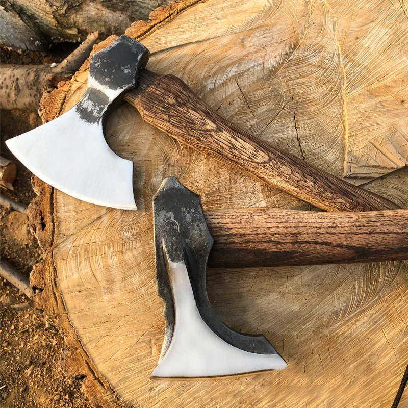 Versatile 14.8-Inch Chopping Axe - Lightweight Beech Handle