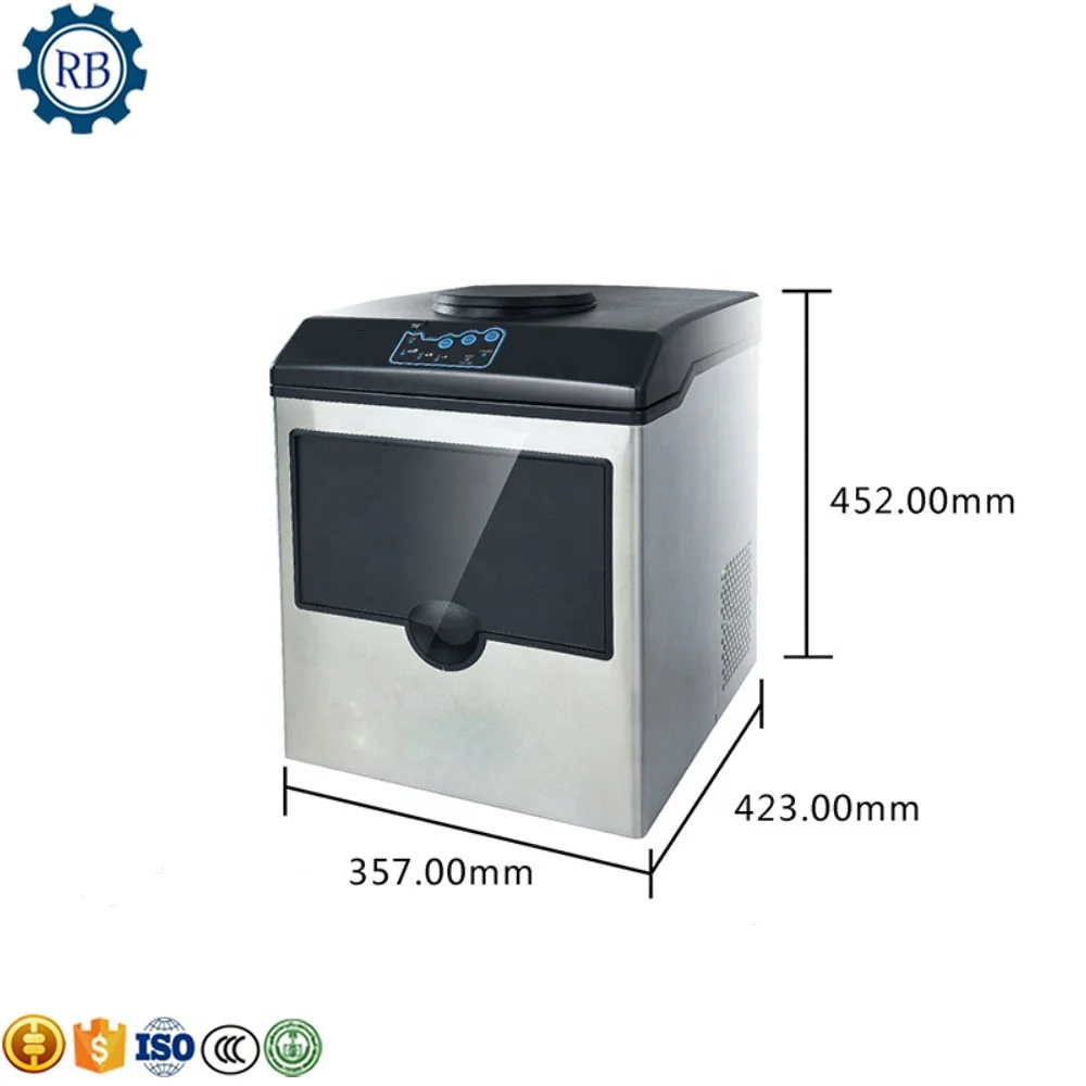 Easy Operation Commerical Block Ice Machine Ice Making Machine Snowflake Shaved Ice Machine Motor New Product 2020 Customized 18