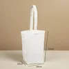 White bucket bag with bottom and no side20*22*10cm