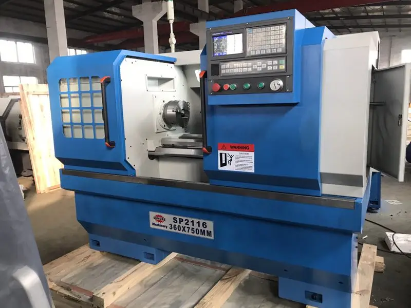 CDE 6140A Cnc Turning Lathe Machine for Metal CE Proved SP2116