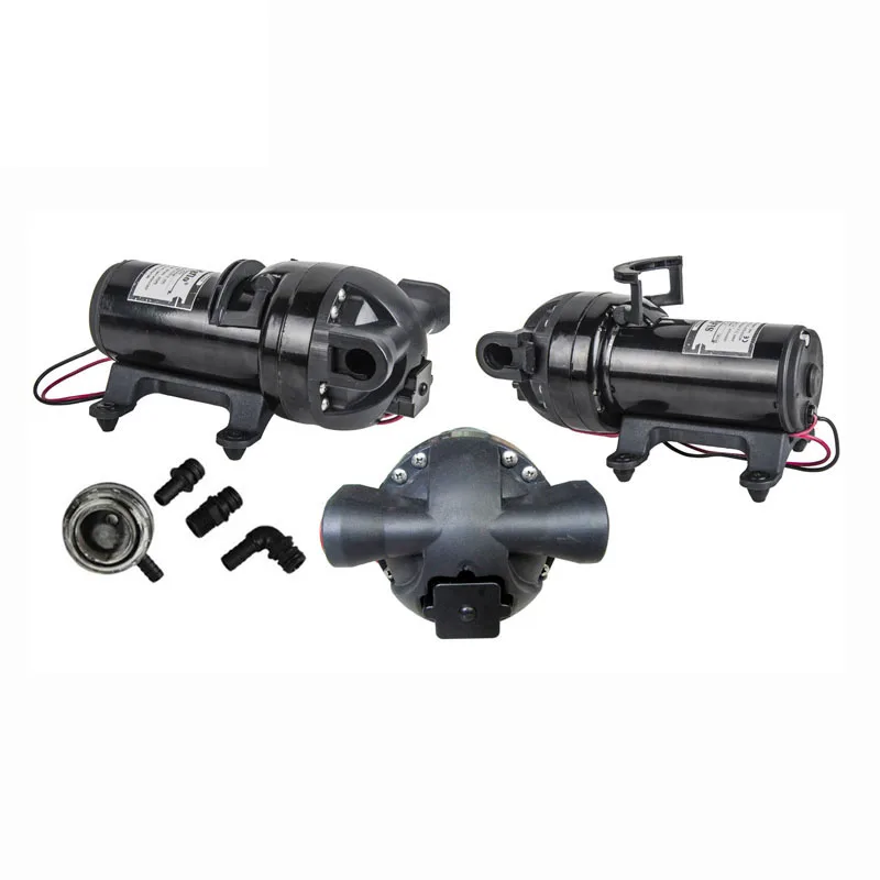 
Мембранные насосы Singflo 200psi 10LPM, 12 В постоянного тока, водяной насос высокого давления для автомойки 