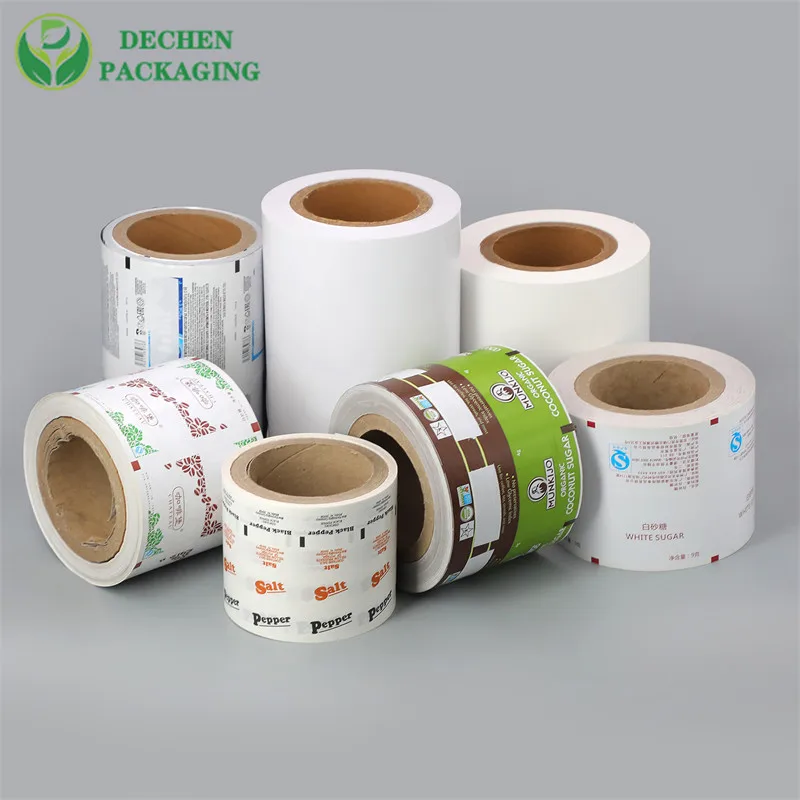 Butcher Wrapper Printed Kraft Roll Food Grade For Sugar Packaging One Side Pe Coated Paper