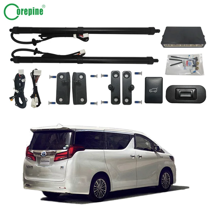 Corepine Smart Electric Power Automatic Car Tailgate Lift System Body Parts Kitx Made Plastic Iron for Toyota Alphard 30