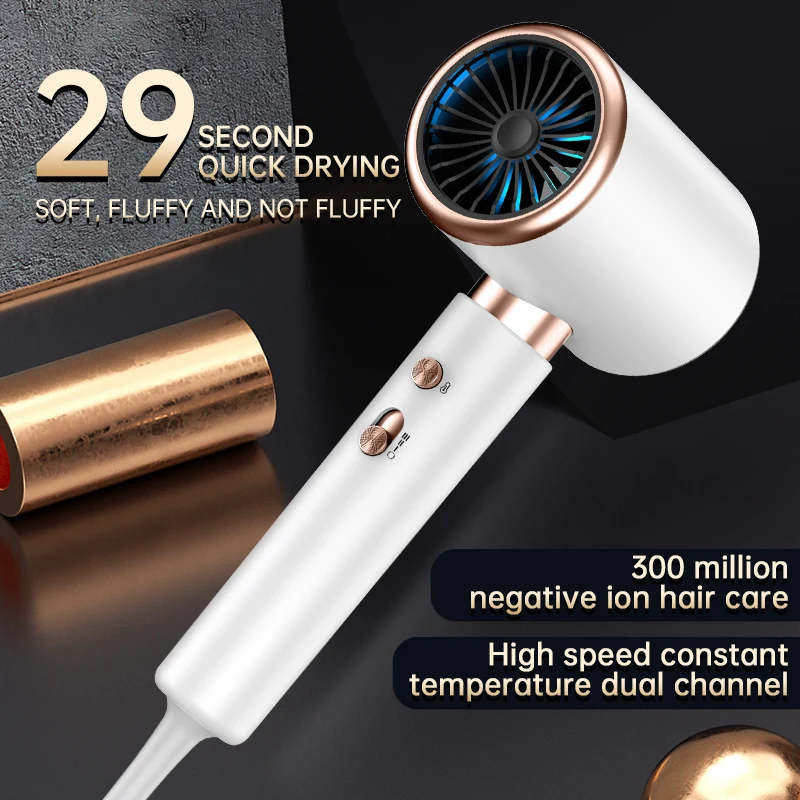 Portable High Speed Negative Ion Revair Electric Hair Dryer Professional Salon for Home Hair Dryer