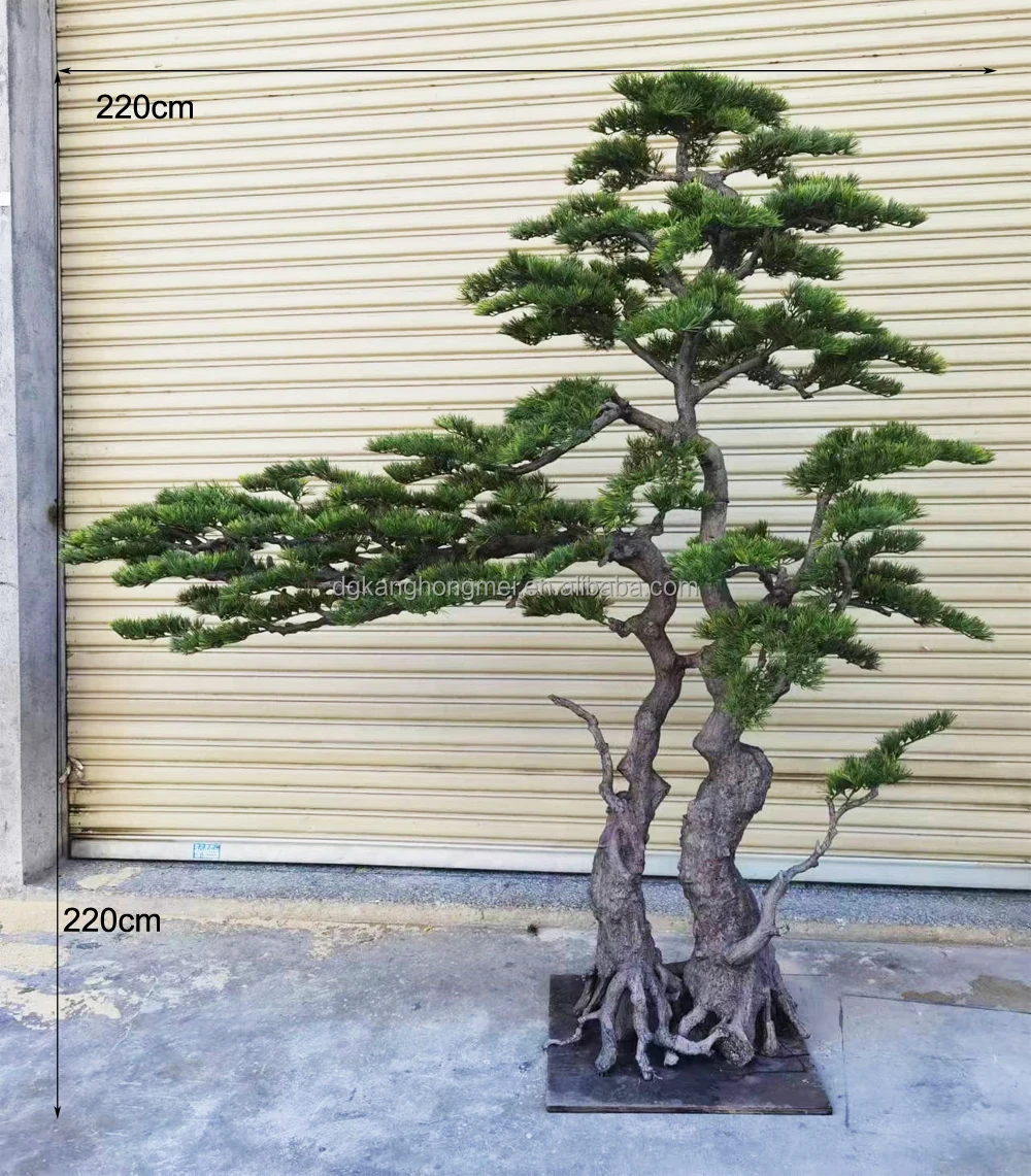 Artificial Plant Yew Podocarpus Big Tree Simulation Yacca Bonsai Pine