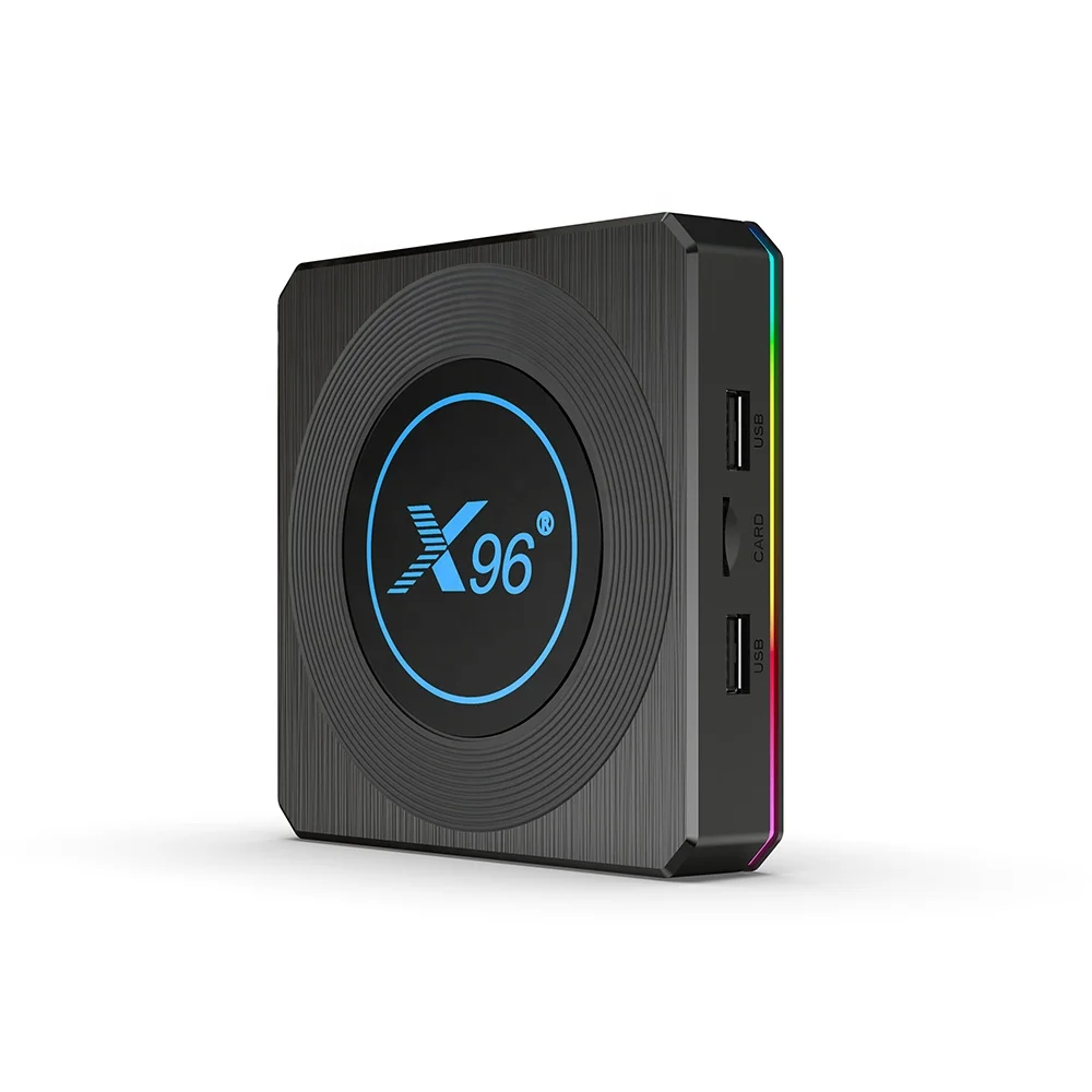 Customizable Logo/Package Quad Core Android TV Box Supports 4K/8K Smart for IPTV for X96 X4 5G Lifetime Free Android 11 Box