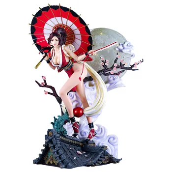 HIGH Quality SMai Shiranui Snkplaymore Dance Street Fighter Beauty Girl 62CM scene statue action figure decoration Model Toys