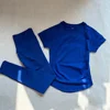 T-shirt blu + LEGGINGS