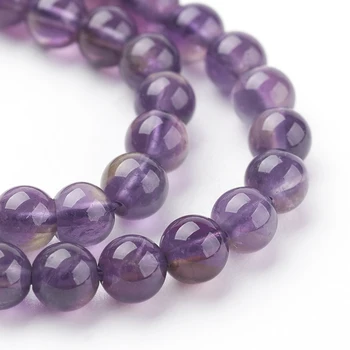 Pandahall 4mm 6mm 8mm 7~8 inches Natural Round Gemstone Beads Strands Quartz Crystal Aventurine Tiger Eye Stone Beads