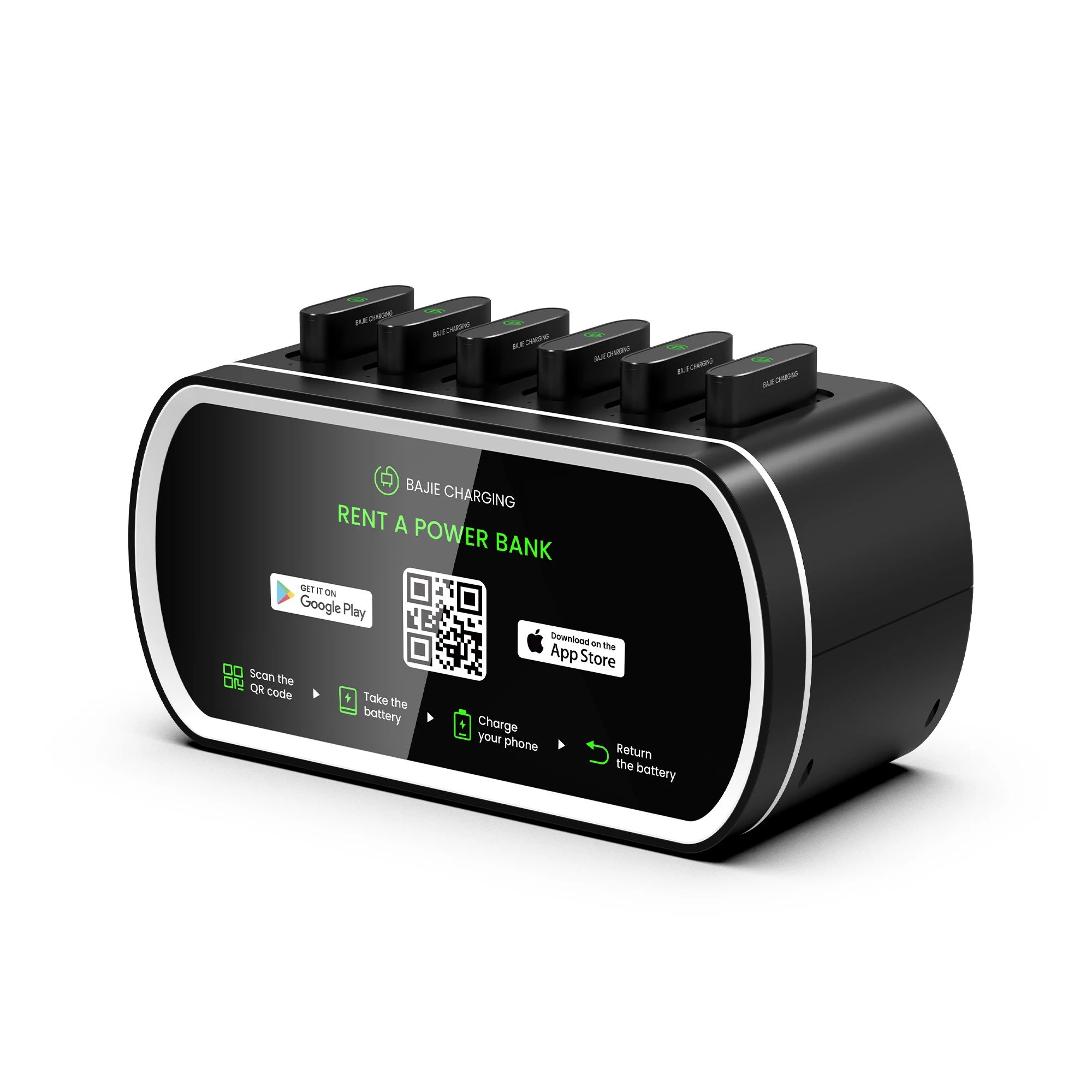 2025 Locker Hospital Rent App New Innovative Products Vending Machines  Slots Station Bajie Charging for Multiple Devices - Main Image