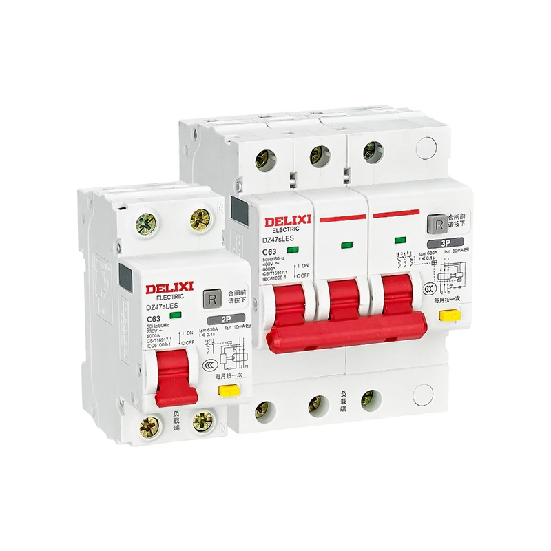 DELIXI AC MCB ELCB RCCB RCBO  DELIXI G1 G2 G3 G4 Disjoncteur DIN Rail Type C CB  Best Quality 10 -125A  2P 4P DPN 1P+N