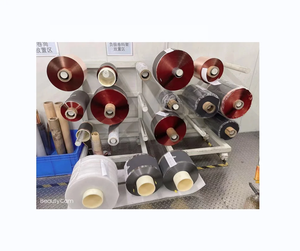 Cathode Anode Electrodes for Commissioning Machine FAT SAT Calendering Laser Notching Cutting Stacking Machine Etc