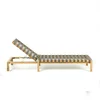 Teak Chaise Lounge Model G