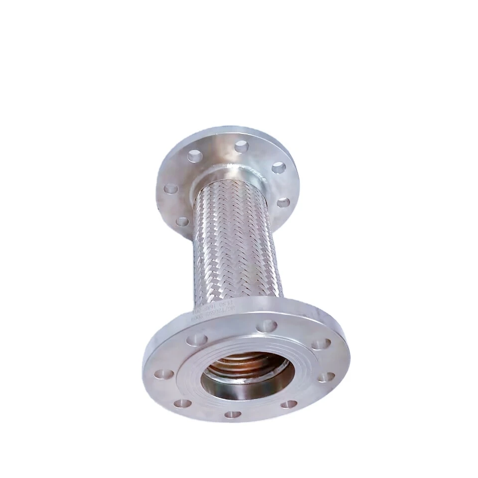 Factory Direct China Flange Metal Braided Joint Flexible Bellow Hose for Pipe Fittings Stainless Steel Flexible Hose Flanged