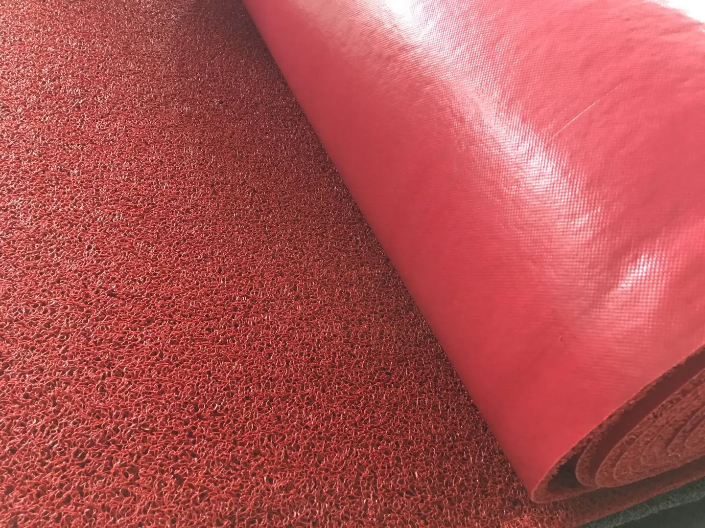 Heavy Duty PVC Plastic Vinyl Loop Noodles Spaghetti Coil Coiled Floor Mats Carpet