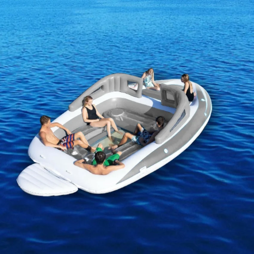 Inflatable Bay Breeze Boat Party Island,Inflatable Boat Island - Buy ...