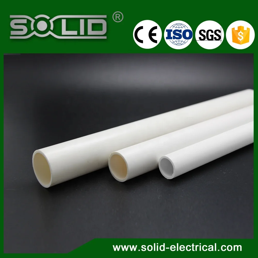 Orange Heavy Duty PVC Electrical Conduit Hot Melt Connection Pvc Pipe PVC Conduit Pipe