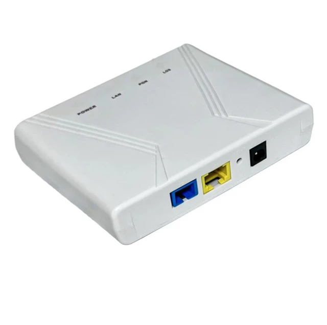 Jue Hong Single-Port Gigabit Fiber Optic Modem Compatible EPON/GPON-OLT ONT/ONU CATV 4G 1GE+Wifi Factory Supply SC Connector