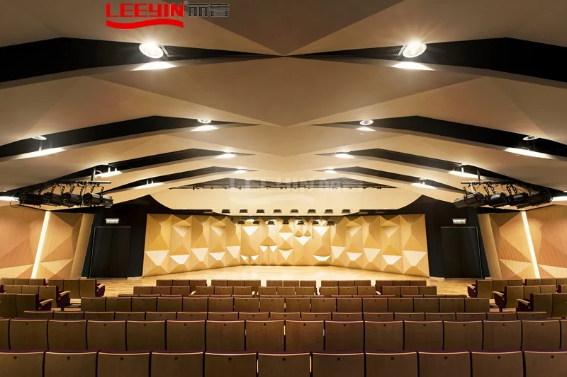 High Quality Sound Insulation Acoustic Diffuser for Bass Trap MDF Solid Wood Diffusion Acoustic Diffuser