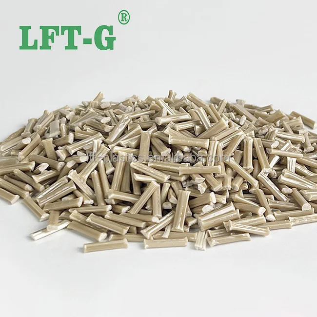 PPS Long glass fiber reinforced thermoplastic granules sample available natural color