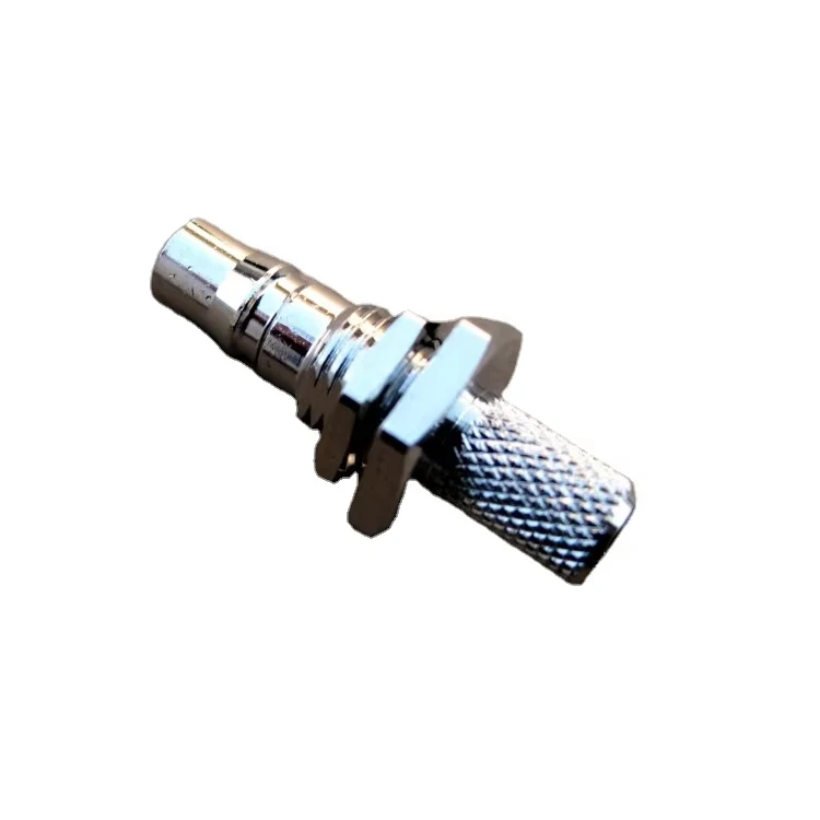 QMA Female Bulkhead Connector for RG402 .141 RF Cable