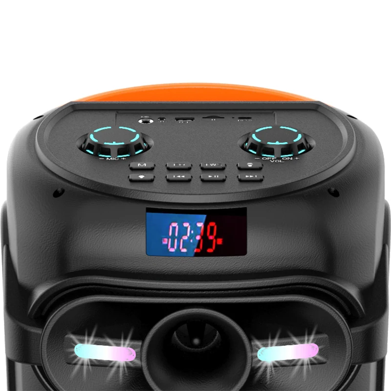 ABS8201 Double 8 Inch Outdoor Wireless Party Karaoke Speaker