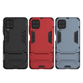 Mobile Phone Case For Samsung Galaxy A23 Case for Samsung A12 A 12 Armor Rubber Bumper Shockproof Hybrid Stand Hard Case Cover