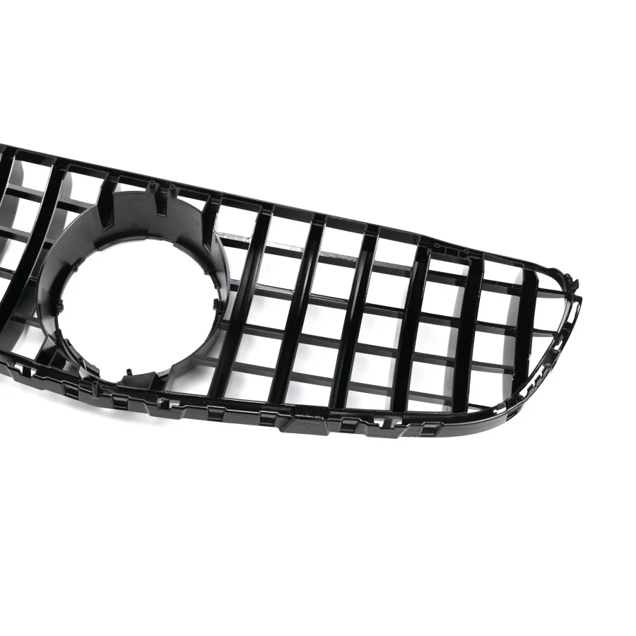 product tiypeor front bumper grille for mercedes benz glc class w253 2020  car silvery mesh grill front body kits-12
