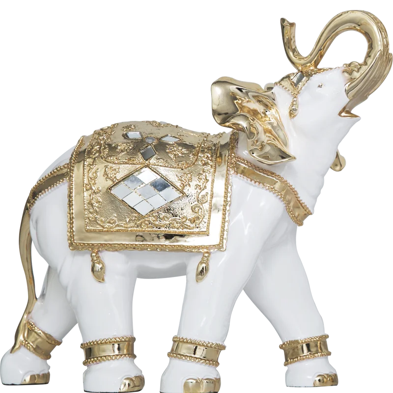 Индийский стиль фэн-шуй украшение тайский слон полимерная статуя скульптура животного