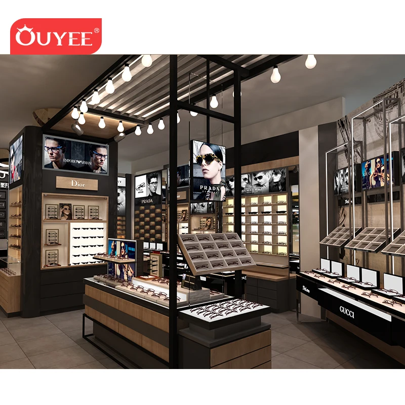 Eye Boutique Ottica Shop Online Eyeglass Wall Display Optical Shop