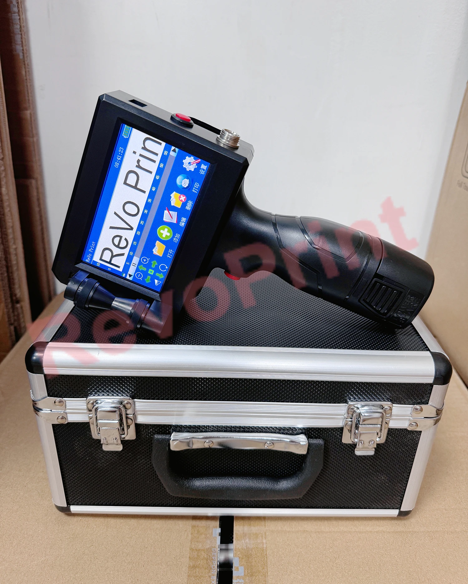 2025 RevoPrint Batch Code Portable Handheld Inkjet Printing Machine for Fast Dry Batch Coder Egg Date Expiry Number Date