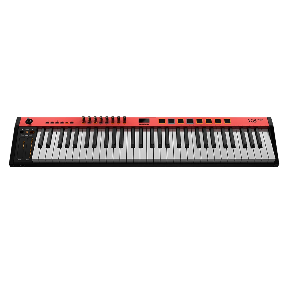 Midiplus X6 Pro II - Portable 61-Key MIDI Controller