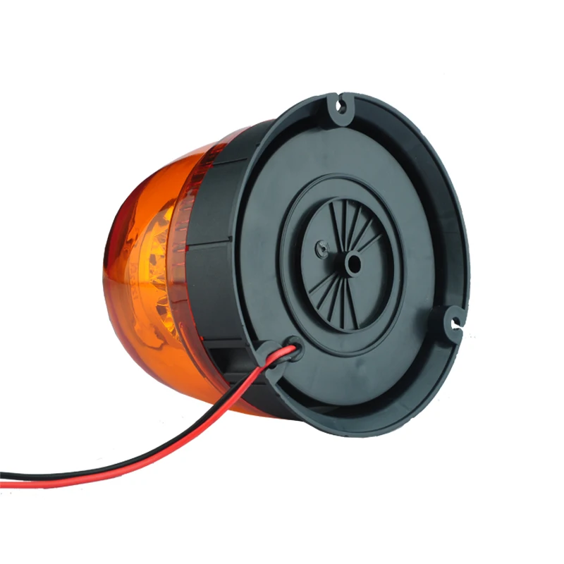 Amber LED Strobe Light Beacon Vehicle Car Roof Top Hazard Warning Emergency Lights Rotating Flashing Safety Signal Lamp Dock Car