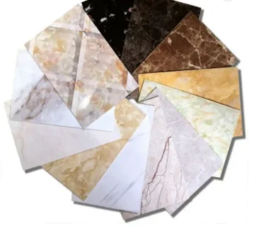 Modern PVC Marble Wall Panel 2mm 3mm Alternatives UV PVC Board Waterproof Interior PVC Marble Sheet 3mm details