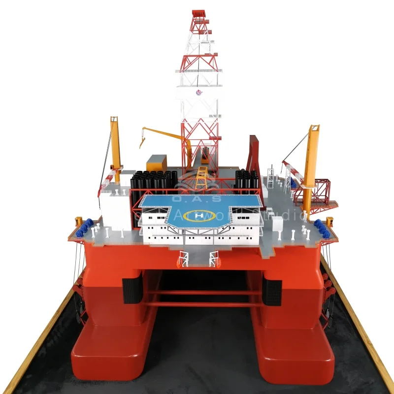 【L】Handmade Plastic Crafts by Ocean Artwork Studio  Gift Customizable 120cm FPSO ULCC Oil Ship Model Workmanship Model