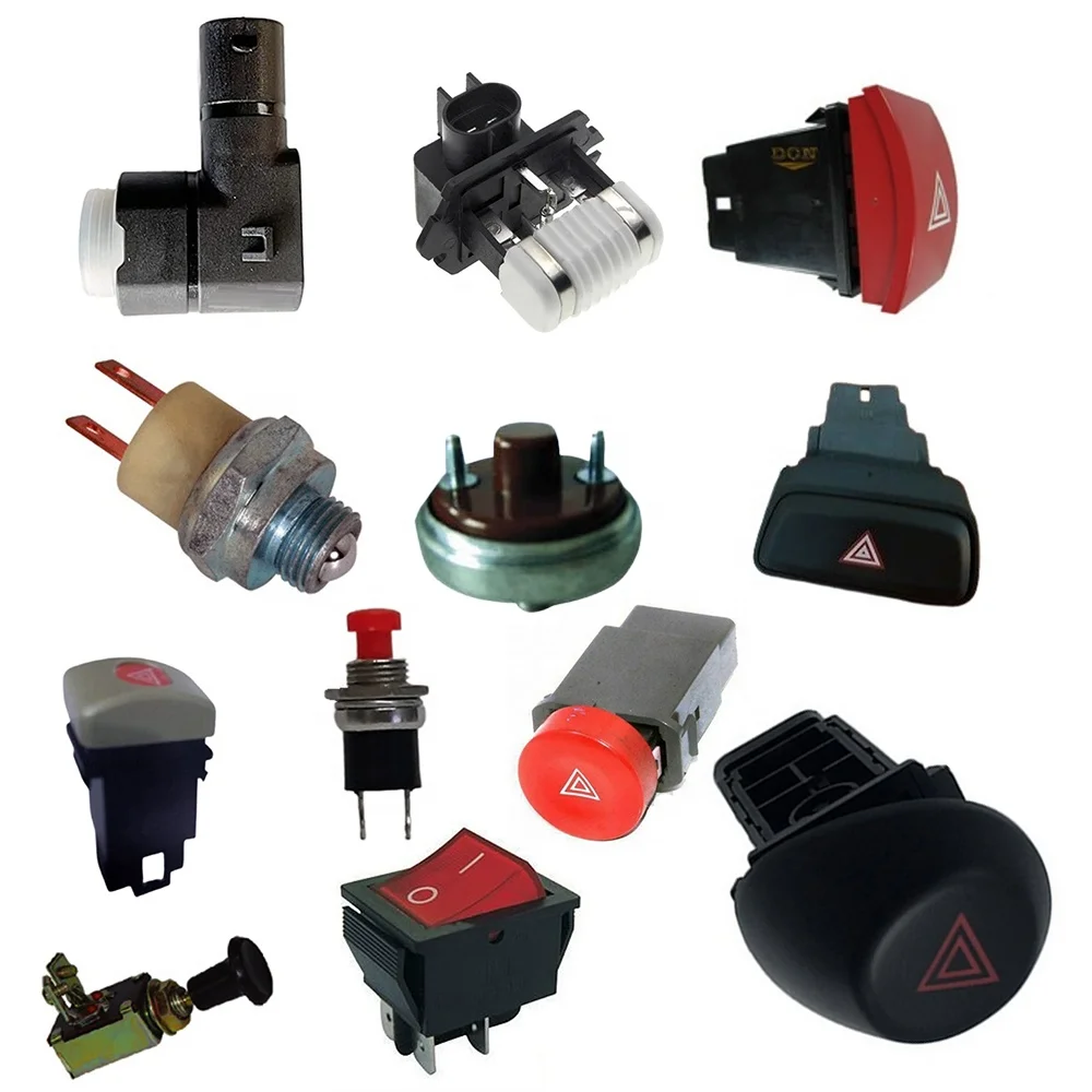 HF04-01077 24560593 Hazard Warning Switch Flashing Light Button 12v Tecla Boton Baliza Chevrolet Aveo OPTRA SPARK
